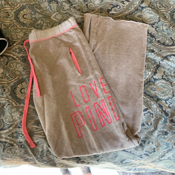 PINK Victoria's Secret Pants - VS PINK XS boyfriend sweats